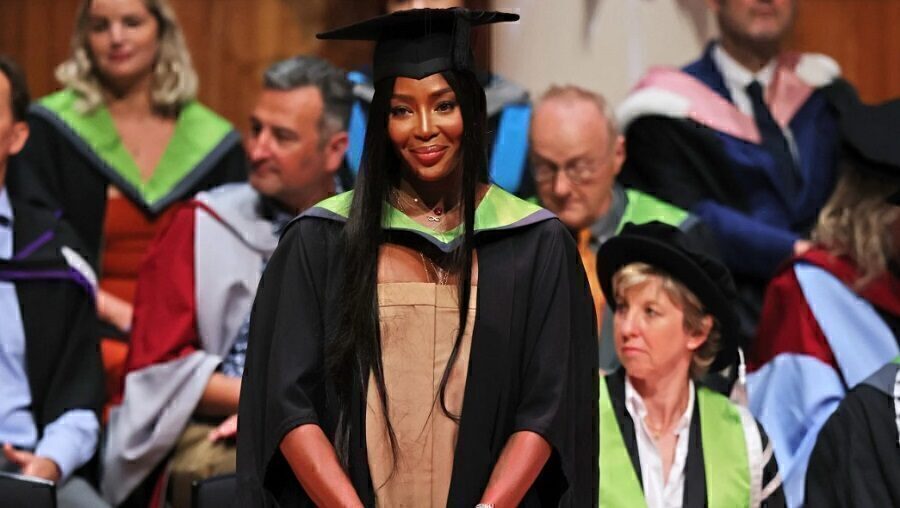 Naomie Campbell obtient un Doctorat à Londres