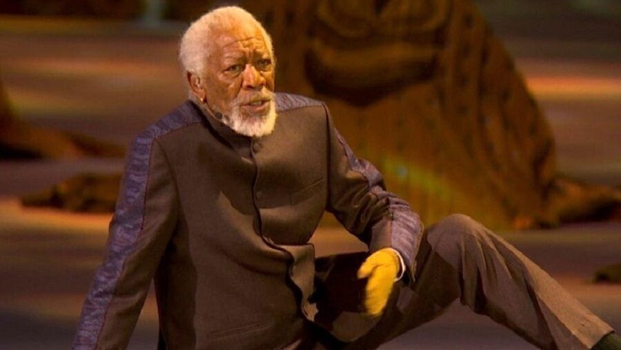 Coupe du monde Qatar 2022: Voici pourquoi Morgan Freeman portait un gant