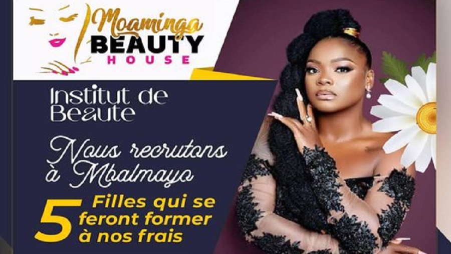 Beauté: Laure Moaminga ouvre un salon de beauté à mbalmayo