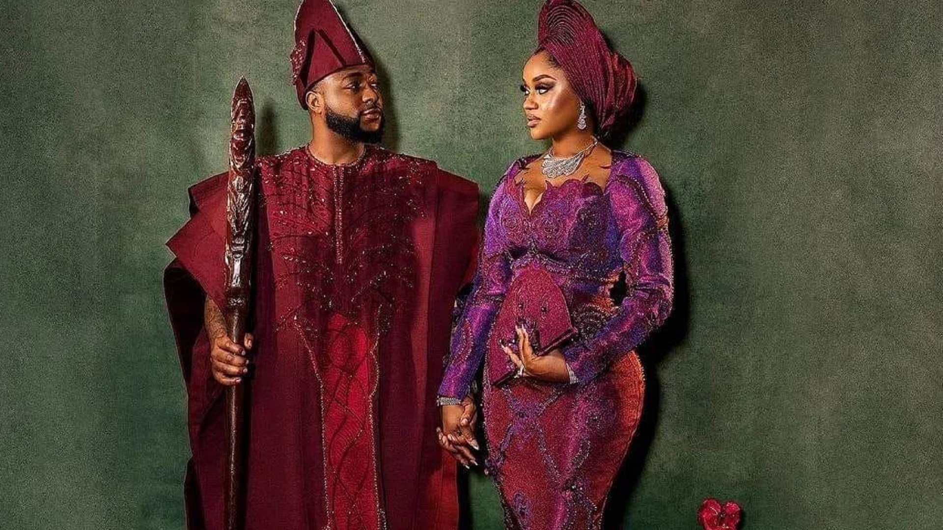 Davido: son message à sa femme Chioma lors de leur mariage