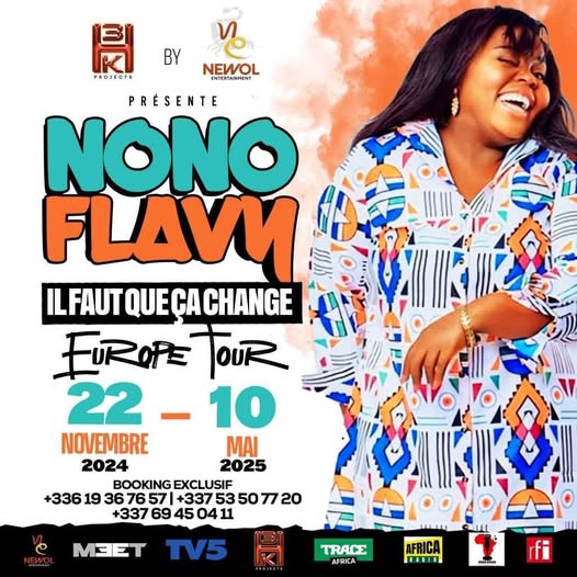 Musique: Nono Flavy en tournée Européenne
